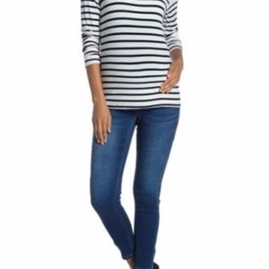 Butter Ankle Skinny Jean (Maternity) Size:25